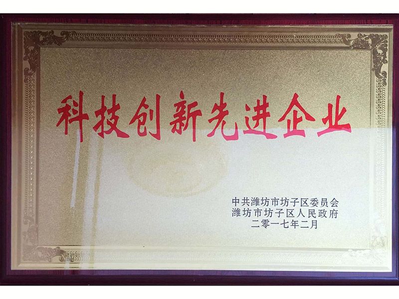 科技創(chuàng)新先進企業(yè)